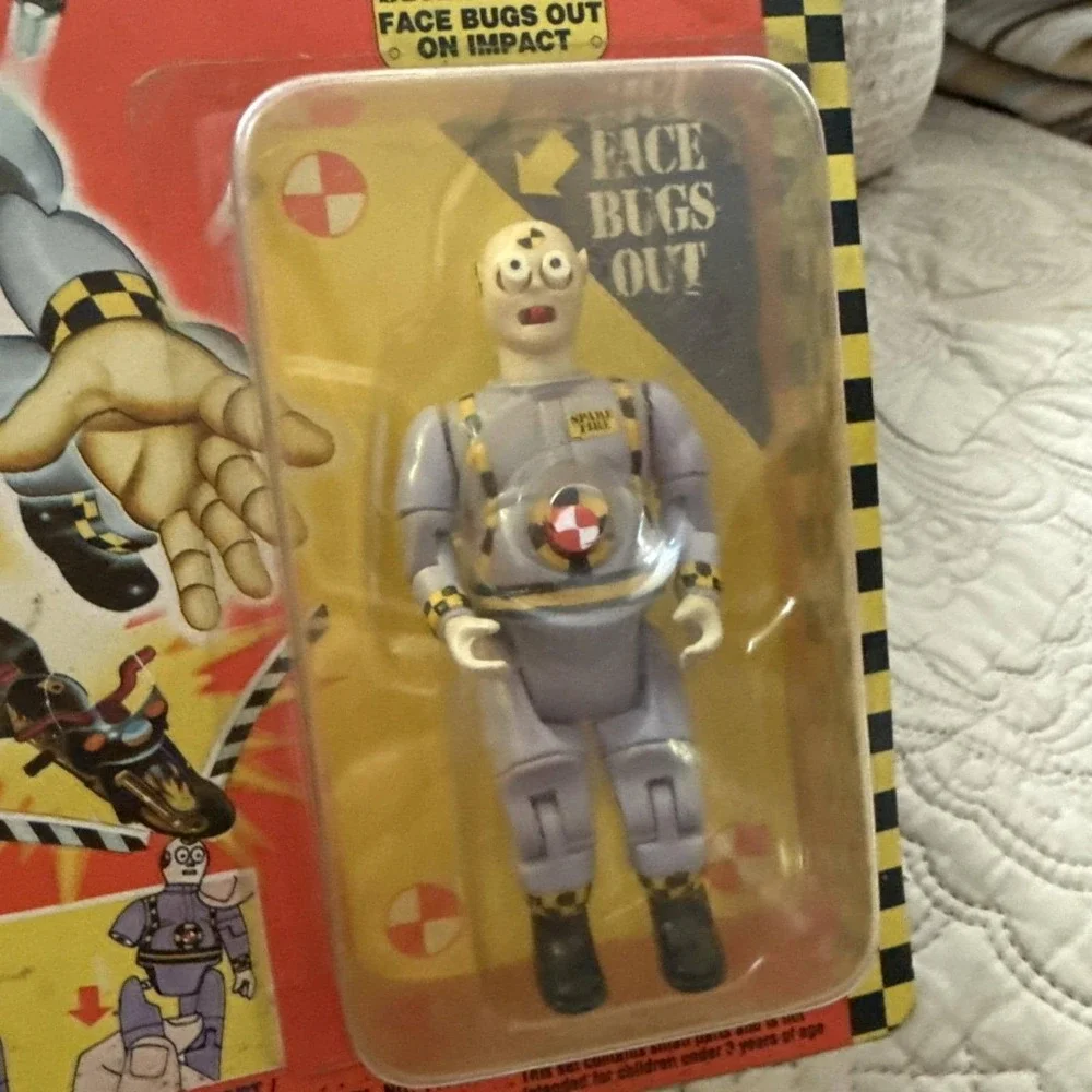 Vintage 1991 TYCO Incredible Crash Dummies Spare Tire Action Figure MOC